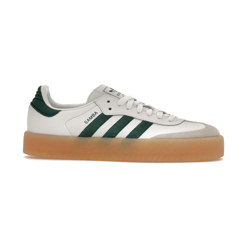 Adidas Sambae White Collegiate Green Gum