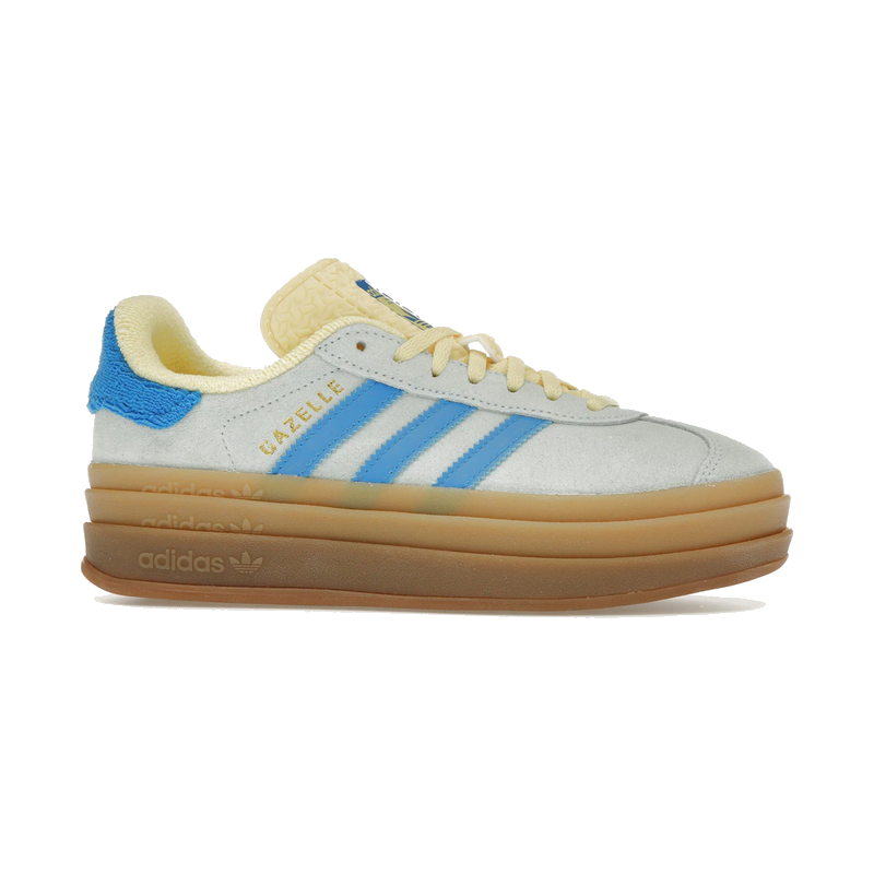 Adidas Gazelle Bold Almost Blue Yellow