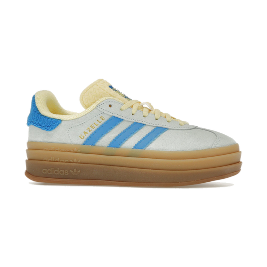 Adidas Gazelle Bold Almost Blue Yellow