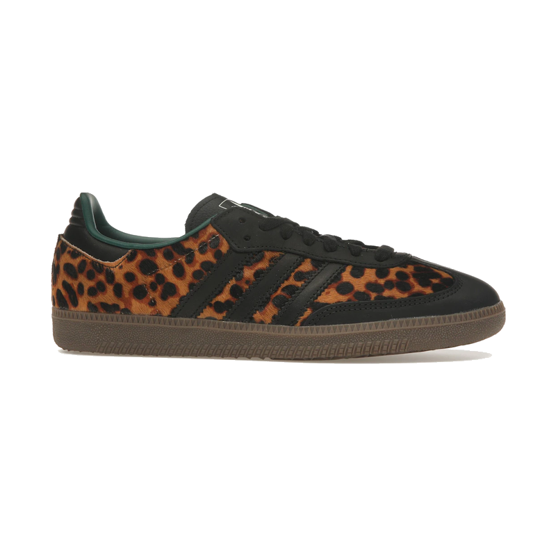 Adidas Samba OG Black Green Leopard