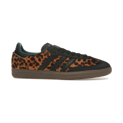 Adidas Samba OG Black Green Leopard