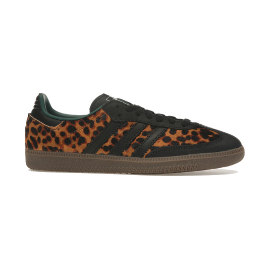 Adidas Samba OG Black Green Leopard