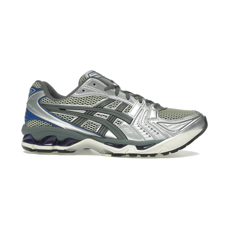 ASICS Gel-Kayano 14 Soft Yellow Asics Blue