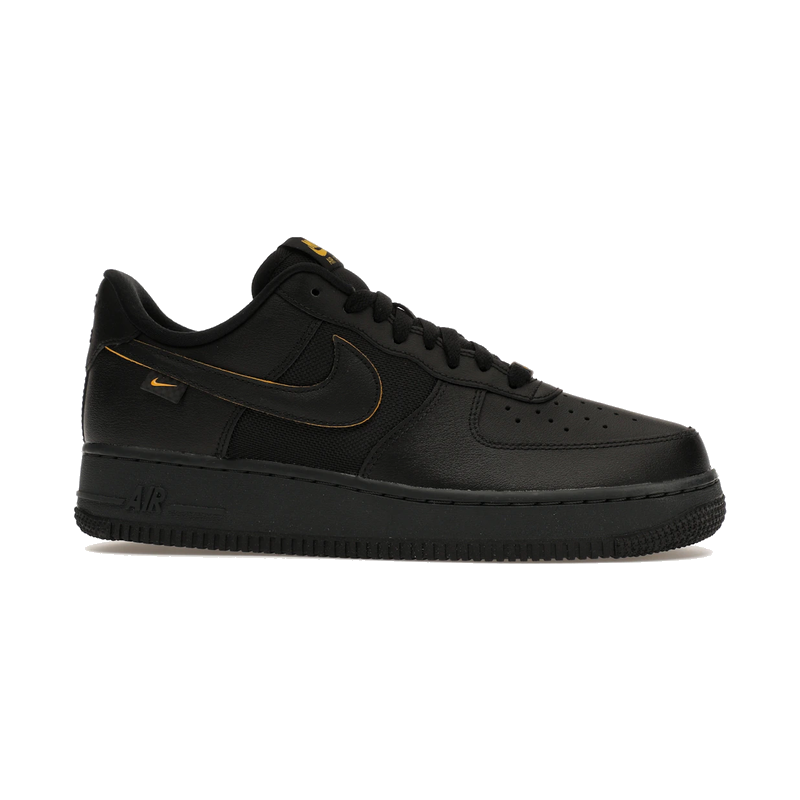 Nike Air Force 1 Low '07 Ballistic Mesh Black University Gold