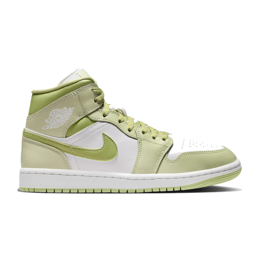 Air Jordan 1 Mid Olive Aura Lawn
