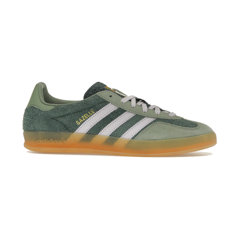 Adidas Gazelle Indoor Mineral Green Silver Dawn