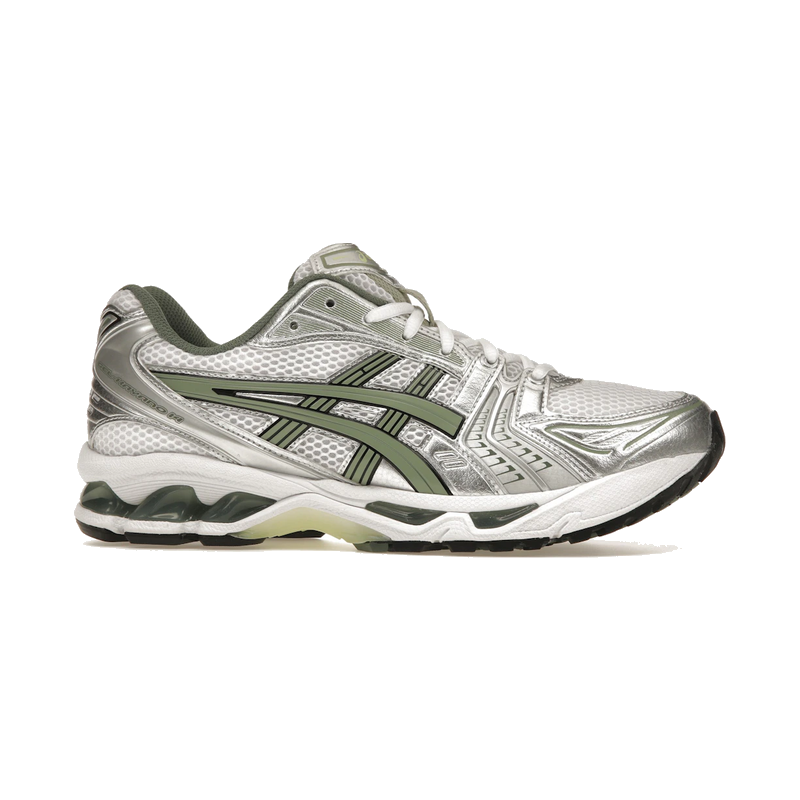 ASICS Gel-Kayano 14 White Pure Silver Slate Grey Sage