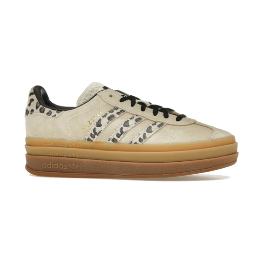 Adidas Gazelle Bold Cream Black Leopard