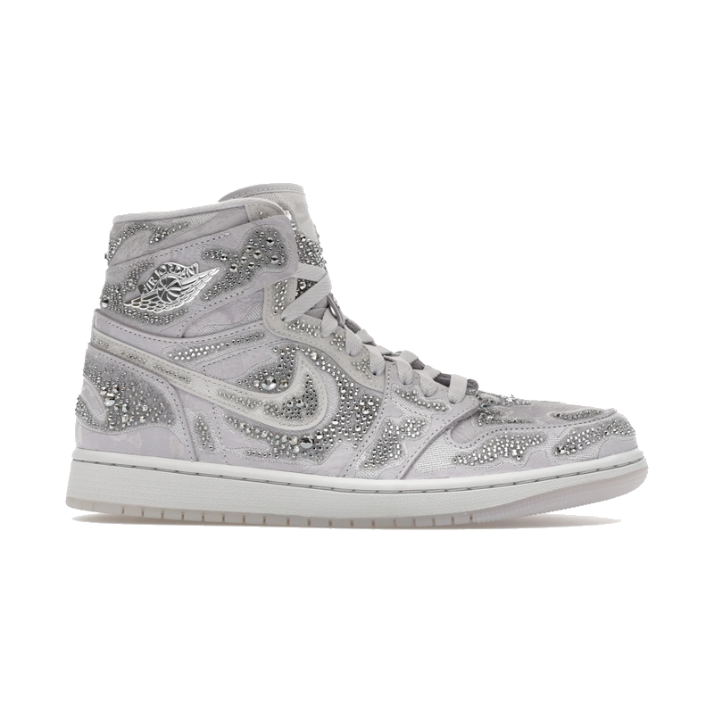 Air Jordan 1 Retro High OG Swarovski Vast Grey