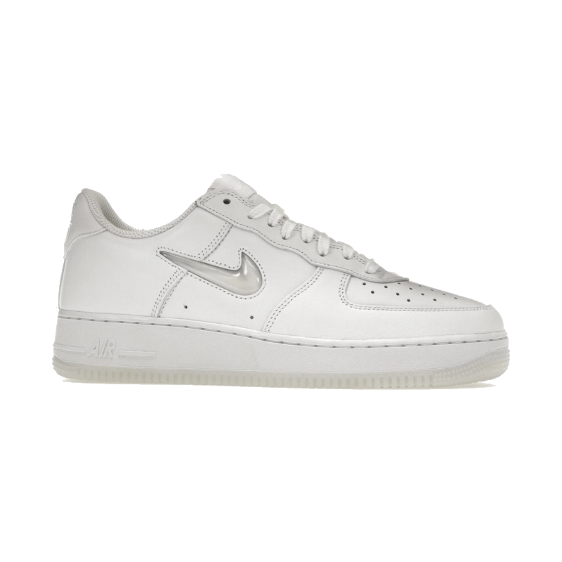 Nike Air Force 1 Low '07 Retro Color of the Month Jewel Swoosh Triple White