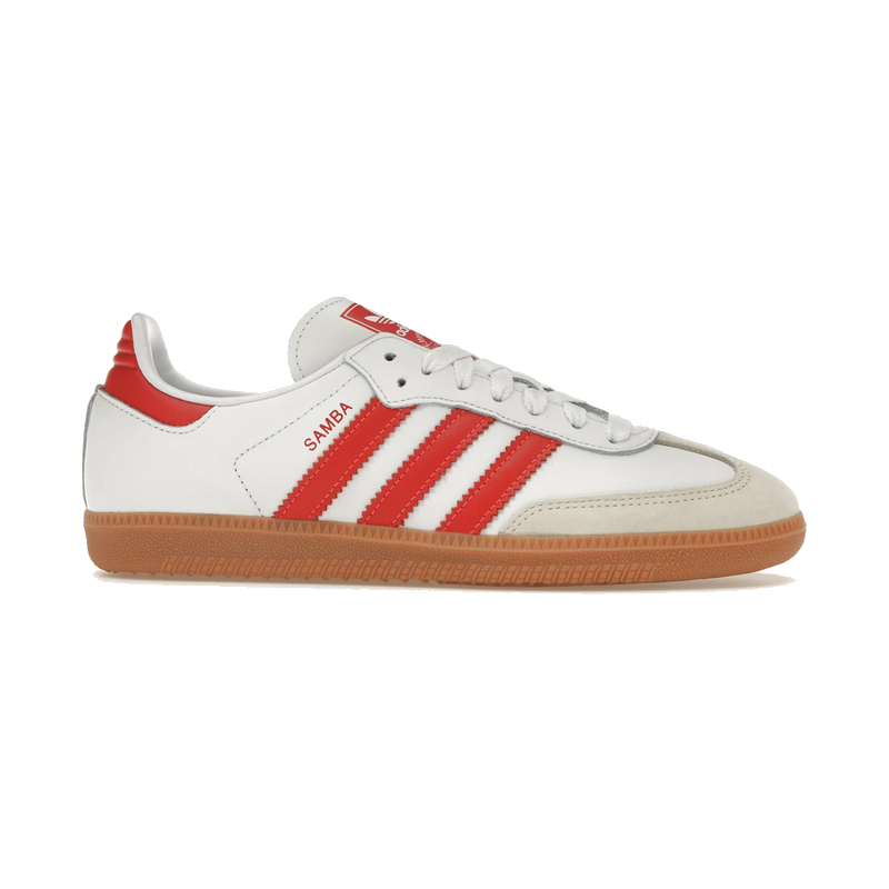 Adidas Samba OG White Solar Red Gum