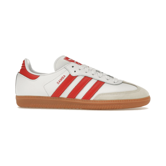 Adidas Samba OG White Solar Red Gum