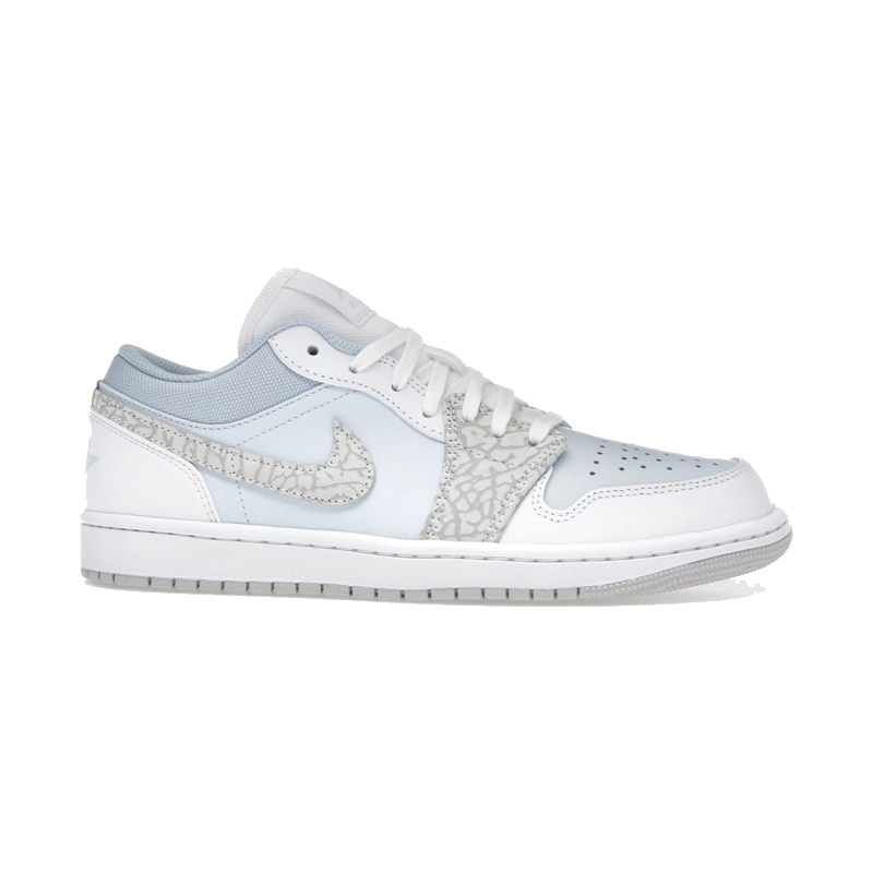 Air Jordan 1 Low SE Blue Tint Elephant Print