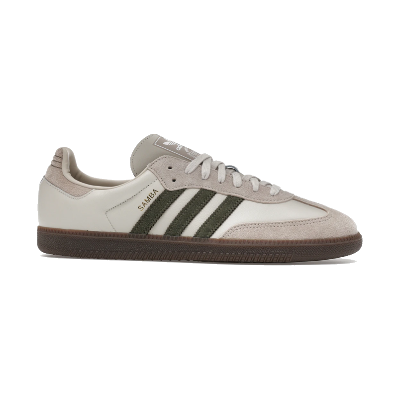 Adidas Samba OG Aluminum Dark Khaki