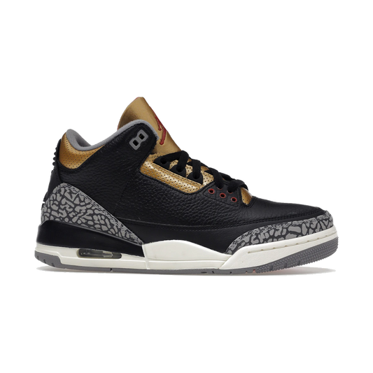 Air Jordan 3 Retro Black Cement Gold