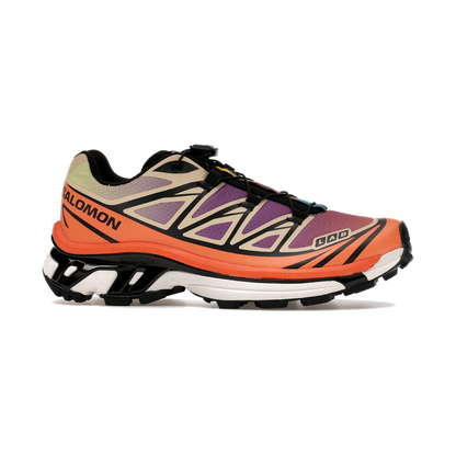 Salomon XT-6 Black Almond Dragon Fire