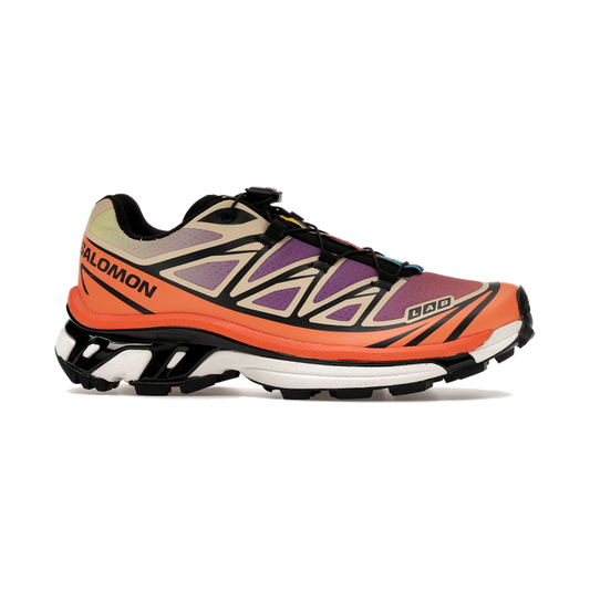 Salomon XT-6 Black Almond Dragon Fire