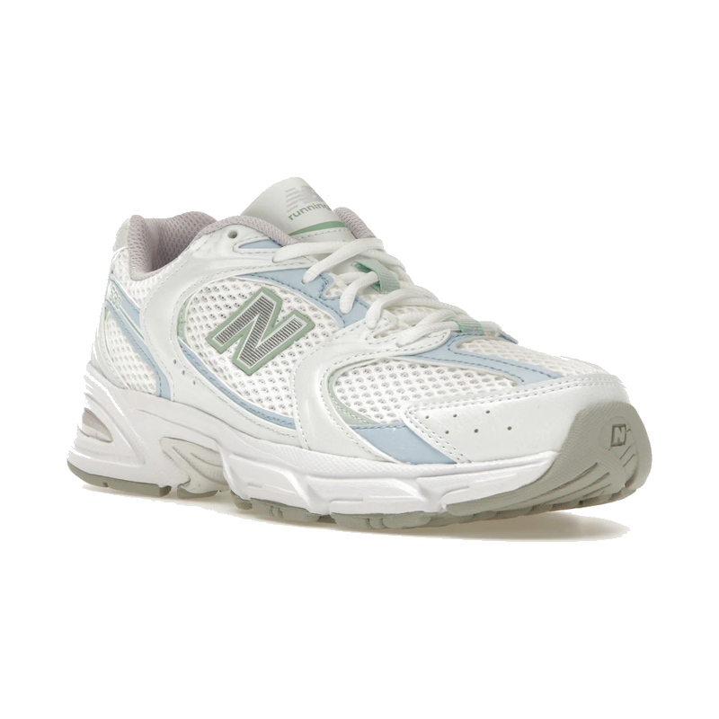 New Balance 530 White Light Chrome Blue Clay Ash