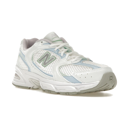 New Balance 530 White Light Chrome Blue Clay Ash
