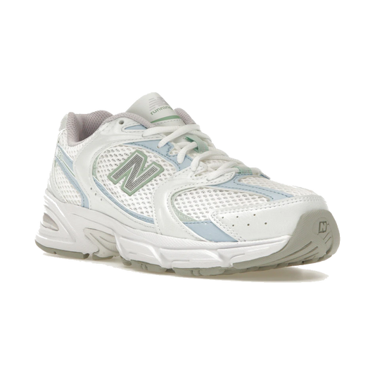 New Balance 530 White Light Chrome Blue Clay Ash