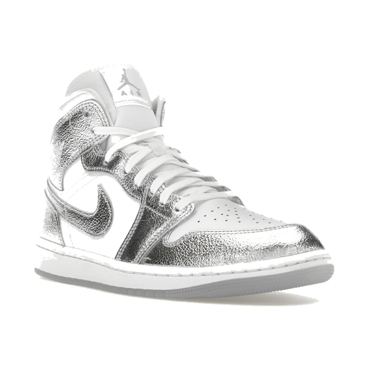 Air Jordan 1 Mid SE Metallic Silver