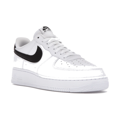 Nike Air Force 1 Low '07 White Black Pebbled Leather