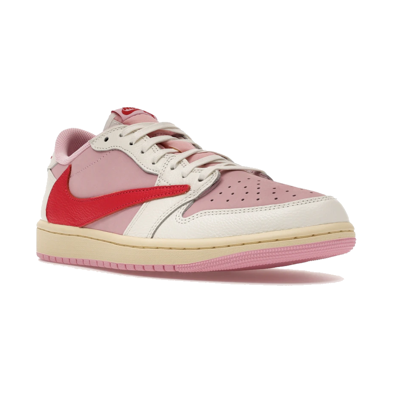 Air Jordan 1 Retro Low OG SP Travis Scott Sail Tropical Pink
