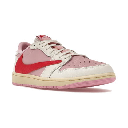 Air Jordan 1 Retro Low OG SP Travis Scott Sail Tropical Pink