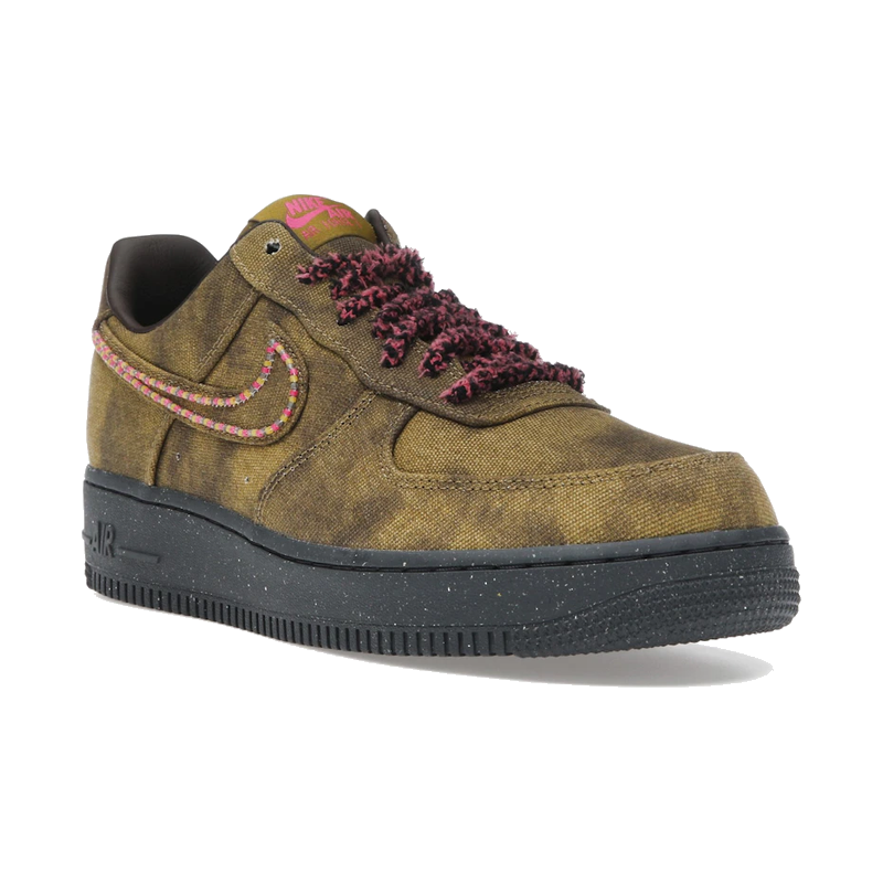 Nike Air Force 1 Low '07 QS Boucle Desert Moss Fierce Pink
