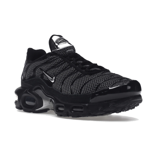 Nike Air Max Plus Black Suede Silver