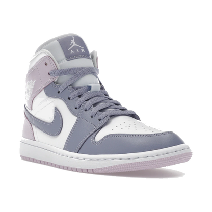 Air Jordan 1 Mid Indigo Haze Doll White