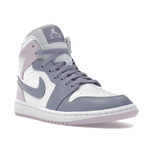 Air Jordan 1 Mid Indigo Haze Doll White