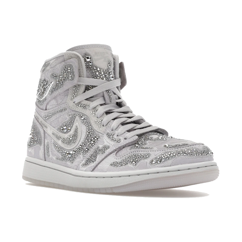 Air Jordan 1 Retro High OG Swarovski Vast Grey