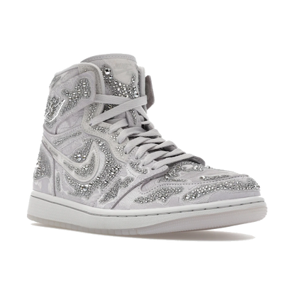 Air Jordan 1 Retro High OG Swarovski Vast Grey