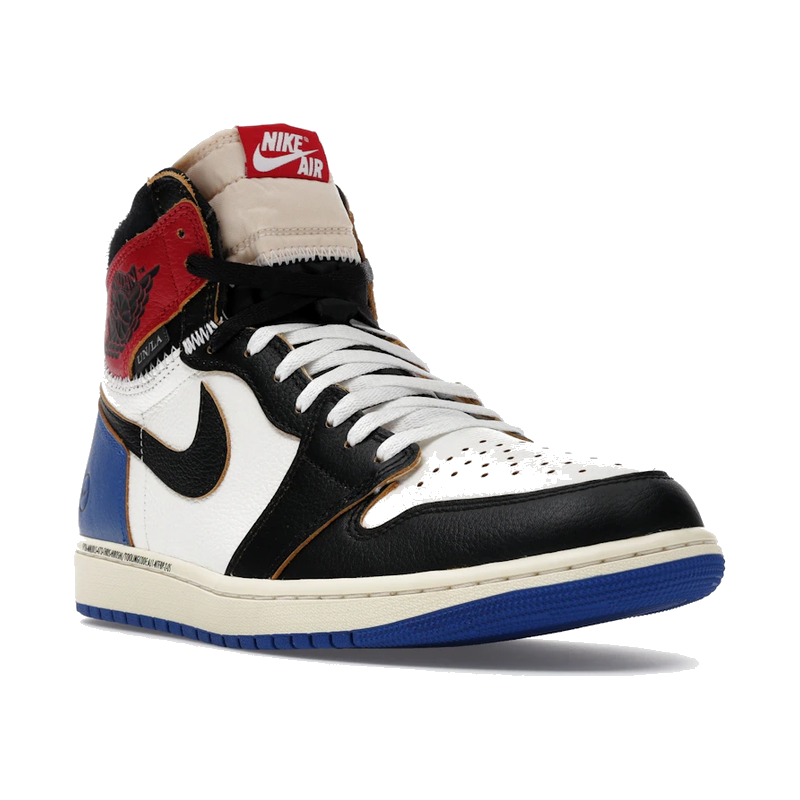 Air Jordan 1 Retro High OG SP Fragment x Union LA Varsity Red Sport Royal