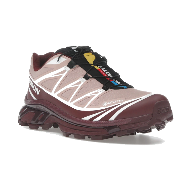 Salomon XT-6 Gore-Tex Mahogany Rose Tawny Port