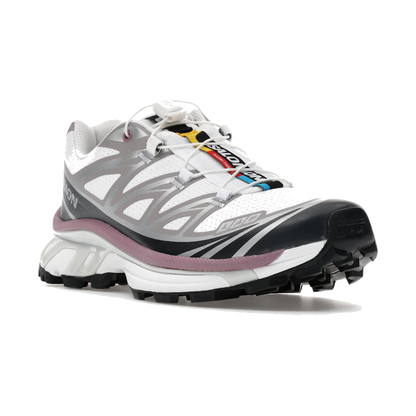 Salomon XT-6 White Black Dusky Orchid