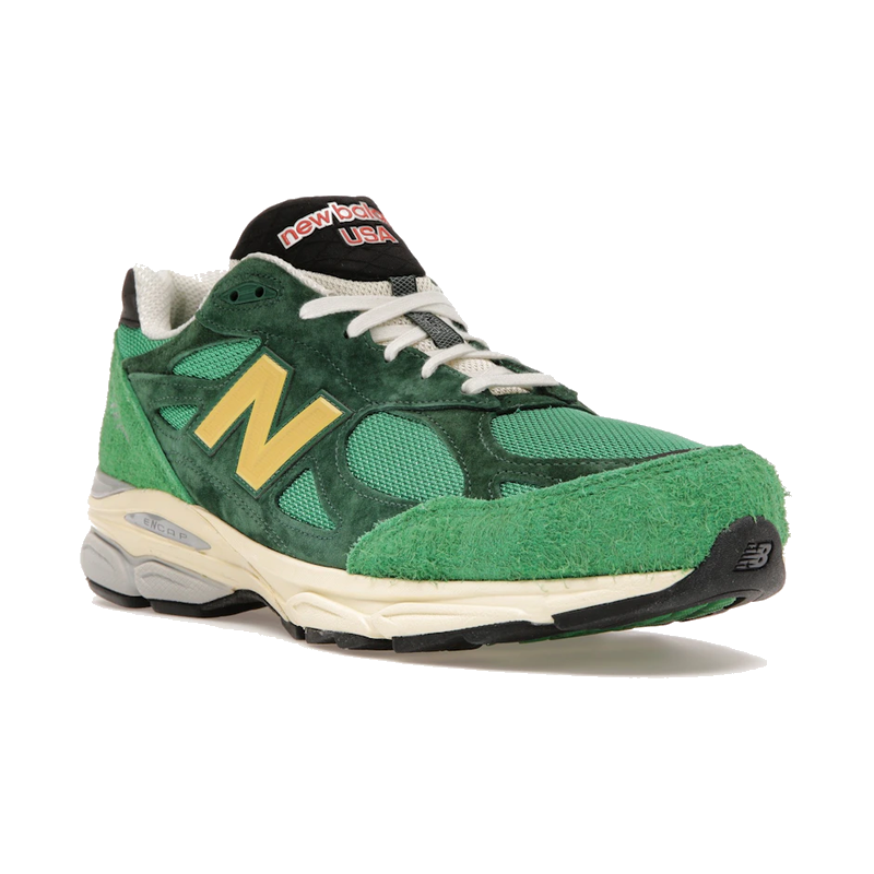 New Balance 990v3 MiUSA Varsity Green Gold