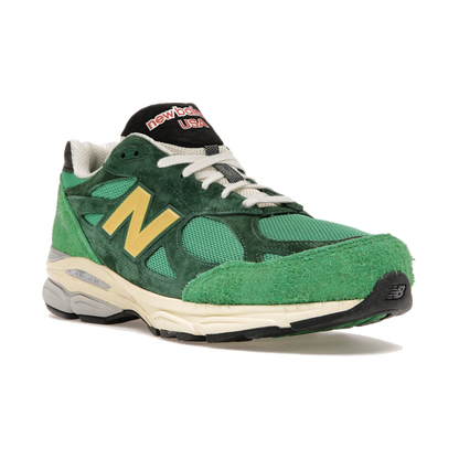 New Balance 990v3 MiUSA Varsity Green Gold