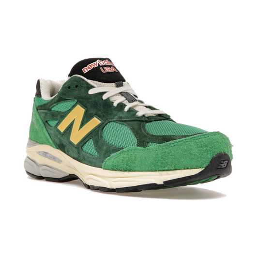 New Balance 990v3 MiUSA Varsity Green Gold
