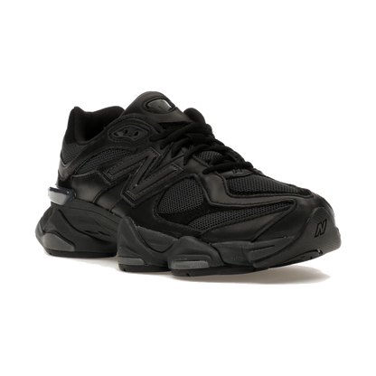 New Balance 9060 Triple Black Leather