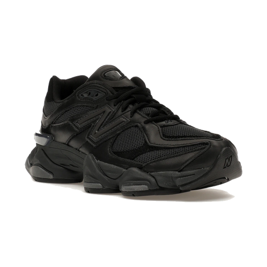 New Balance 9060 Triple Black Leather