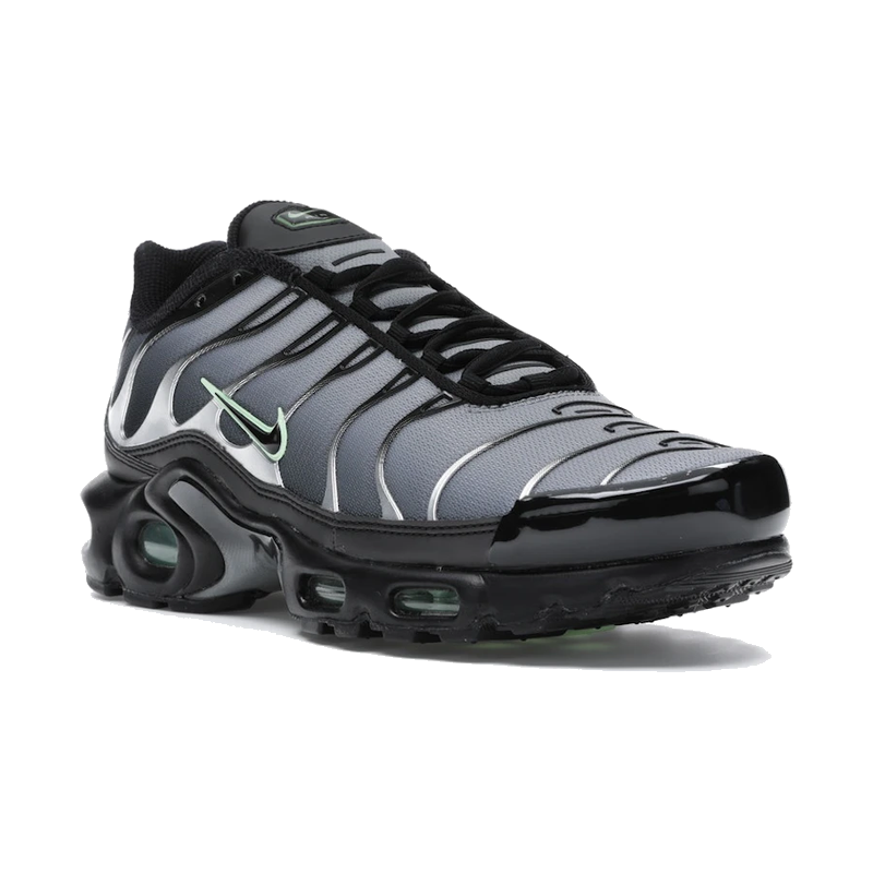 Nike Air Max Plus Black Particle Grey Vapour Green