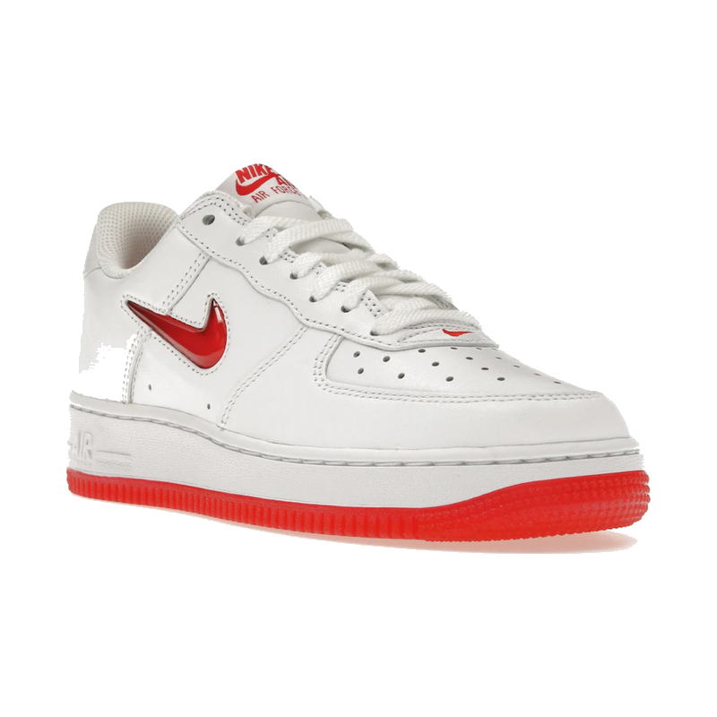 Nike Air Force 1 Low '07 Retro Color of the Month Jewel Swoosh University Red