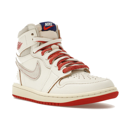 Air Jordan 1 Retro High Rare Air Sail Cinnabar