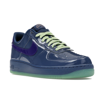 Nike Air Force 1 Low Patent Leather Mystic Navy Grape Ice