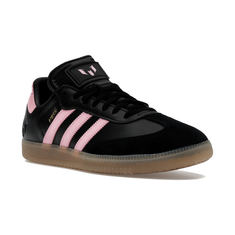 Adidas Samba Messi Black Gold Metallic