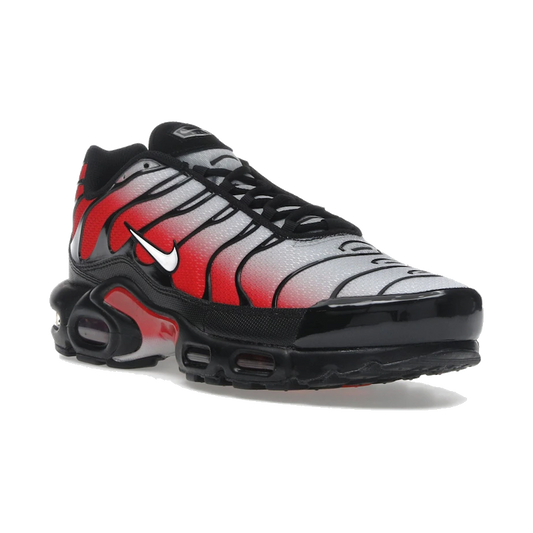 Nike Air Max Plus Pure Platinum University Red Black White