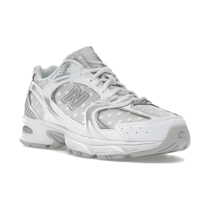 New Balance 530 Silver Metallic Polka Dots