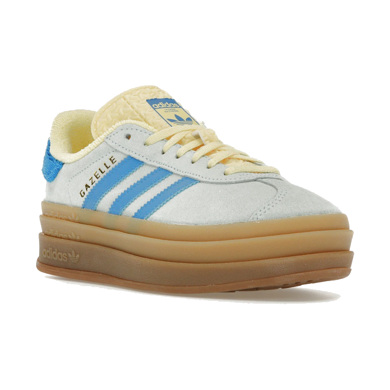 Adidas Gazelle Bold Almost Blue Yellow